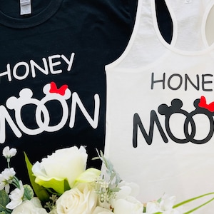Disney Honeymoon shirt_Disney Mooners shirt_Just married shirt_Disney just married shirt_wedding gift_Newlywed