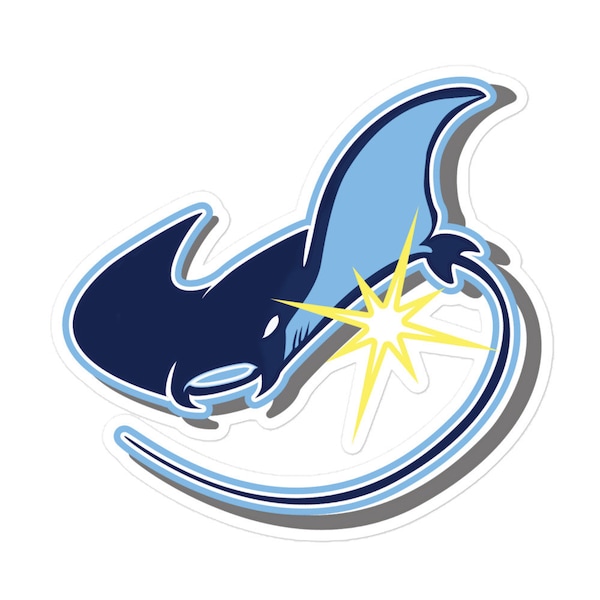 Manta Ray - Stickers - Tampa Bay -