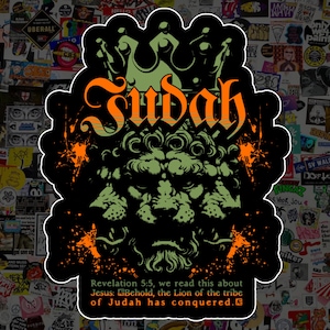 Judah- Sticker - Vinyl Decals
