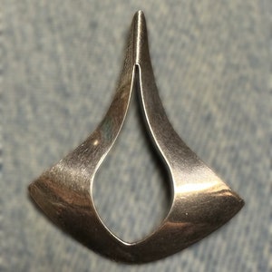 Sterling Silver 925 Aksel Holmsen Design Pendant Norway MCM