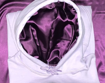 satin lined hoodie bulk