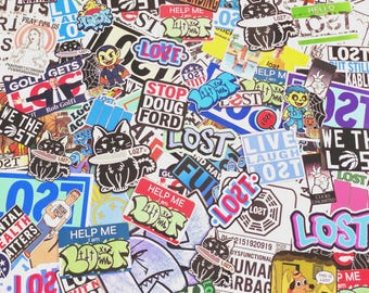 Origineel klein proefpakket met kleine graffitistickers. 30 g