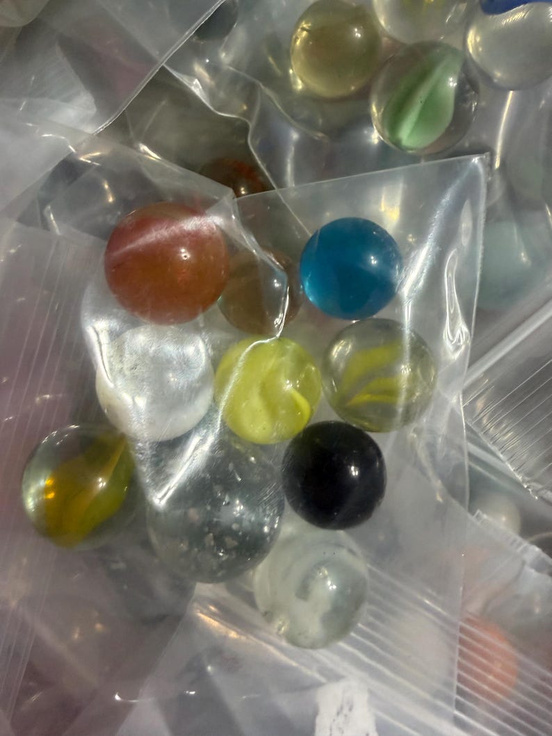 Mystery Bag of Vintage Marbles - 10 Random Marbles - Etsy