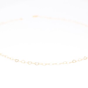 Heart Chain Choker