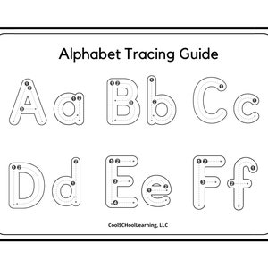 Alphabet Tracing Worksheets A-Z, Preschool, Kindergarten, ABC Tracing Activity, Letter Tracing Worksheets Printable