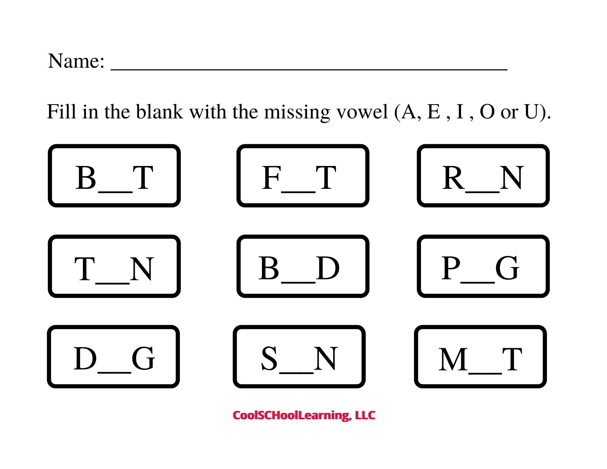Phonics Printables Worksheets for Kids PDF Digital Download | Etsy