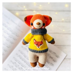 Toby the Fox | Amigurumi Pattern (ENG)
