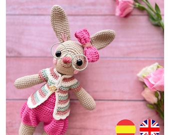 Olivia Bunny | Amigurumi Pattern (ESP - ENG)