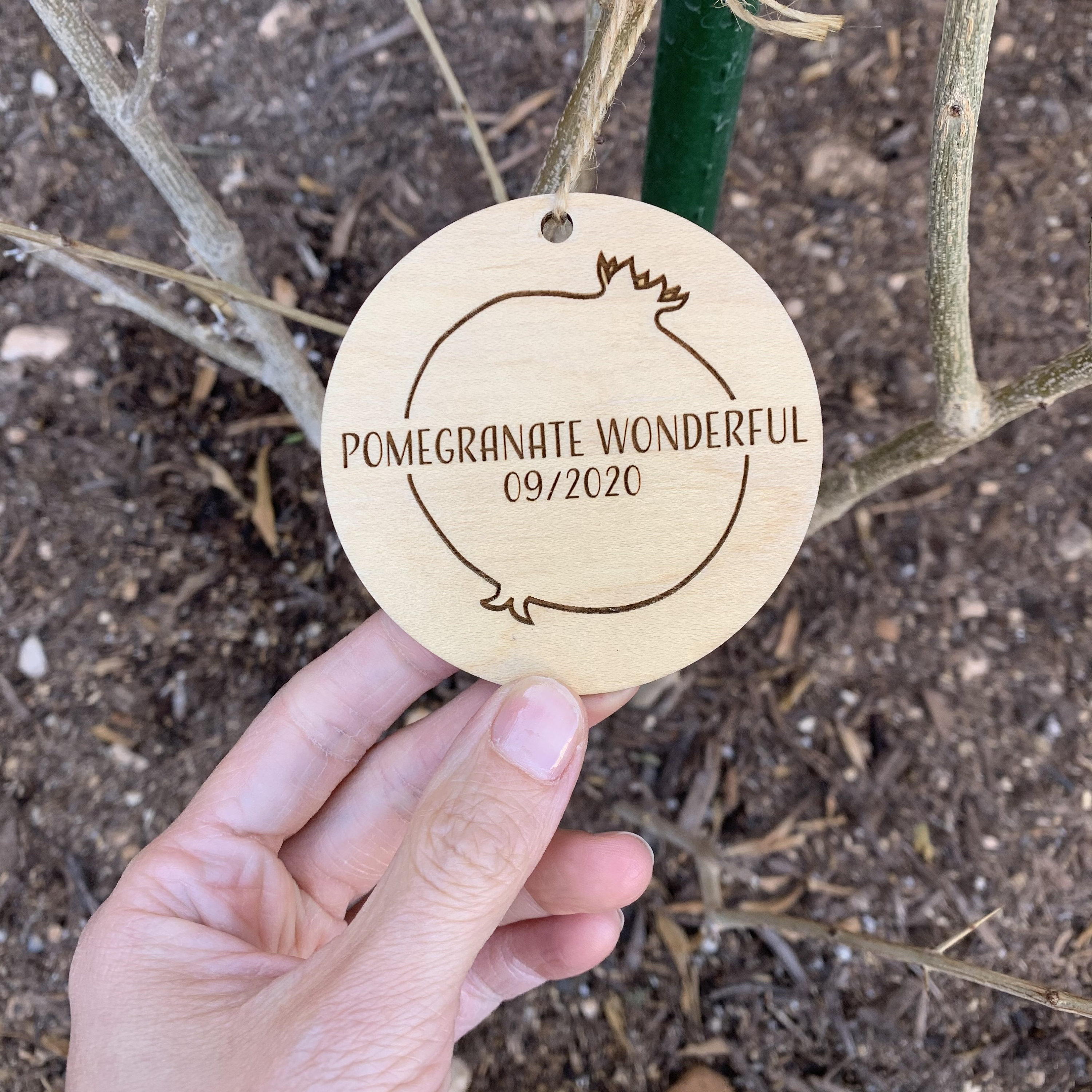 Custom tree tag custom plant tag hardwood tag plant Etsy