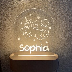Custom Night Light, LED Night Light, Kids Gift, Nursery Night Light, Nursery Decor, Kids Room Night Light, Kids Room Decor, Baby Gift