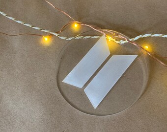 Custom Ornament, BTS Ornament, Acrylic Ornament, Christmas Ornament, Christmas Modern Decor