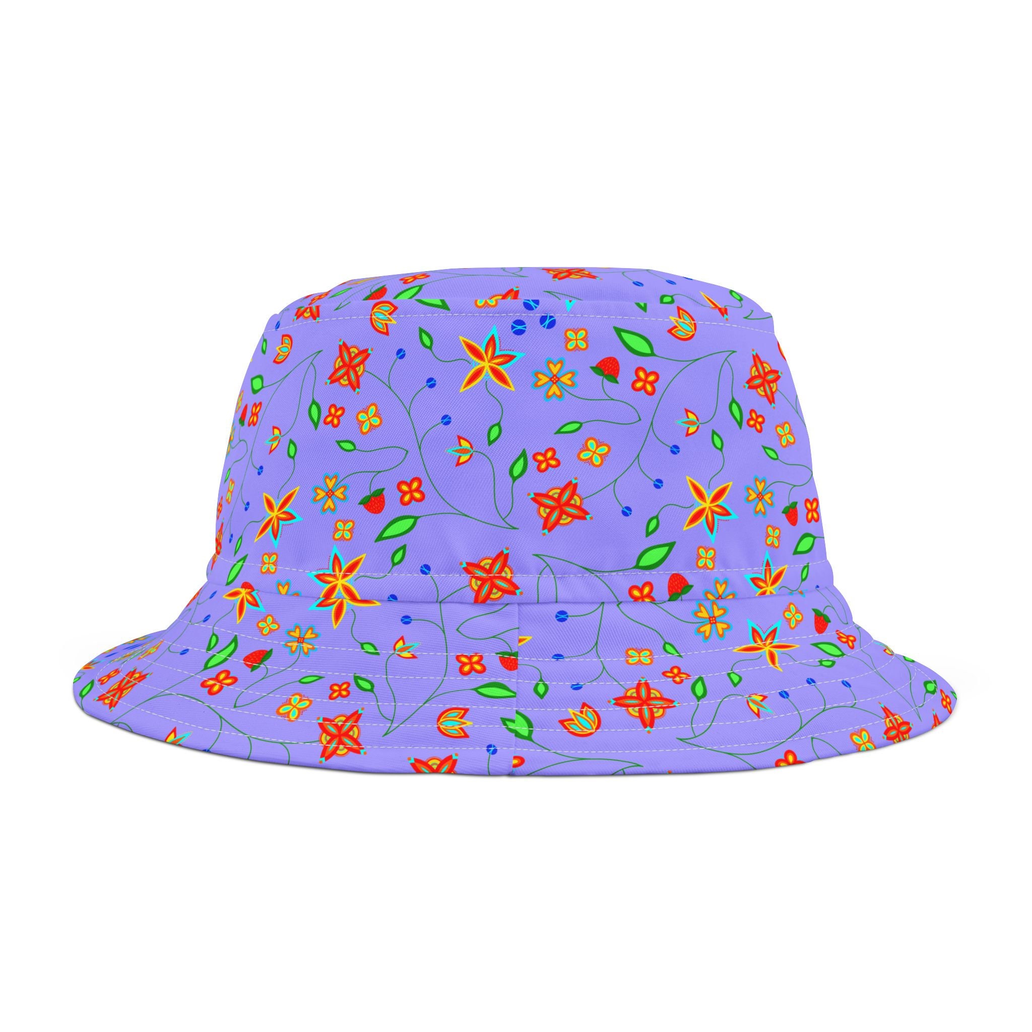 Purple Floral Bucket Hat (AOP) by Niibidoon, Two Sizes - Etsy