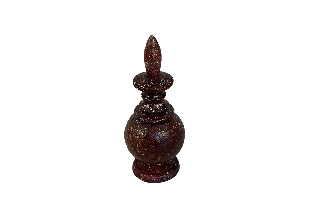 Kohl Pot Traditional Handmade Middle East Empty Wooden Kohl Etsy