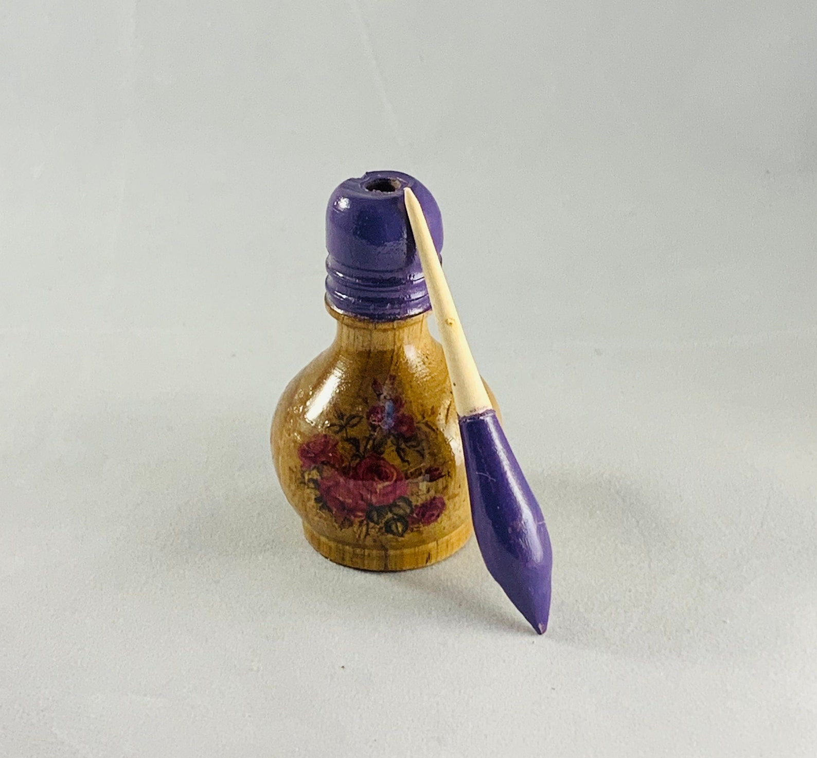 Kohl Pot Traditional Handmade Middle East Empty Wooden Kohl Etsy