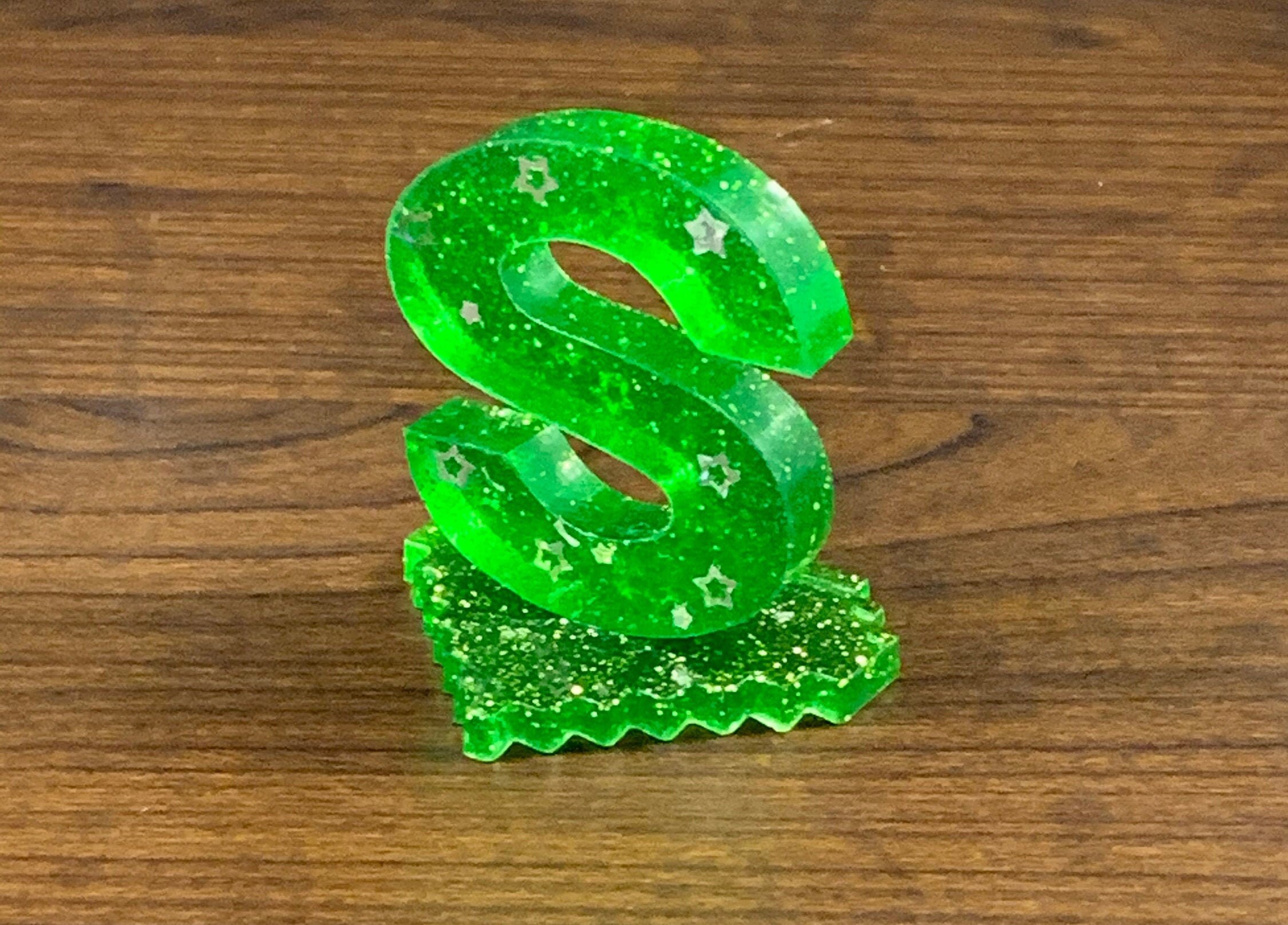 Standing Letter Decorative letter Epoxy Resin Letter Gift Etsy