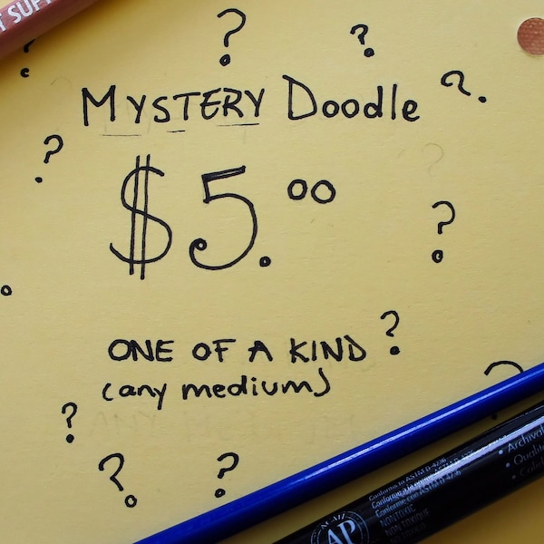 OOAK Mystery Doodle | Item add on