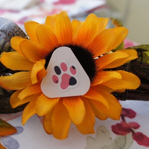 Pfotenaufkleber (rosa) | Set von 2 oder 4 Stickern | Set niedliche kleine Katzenpfoten/Toebeans