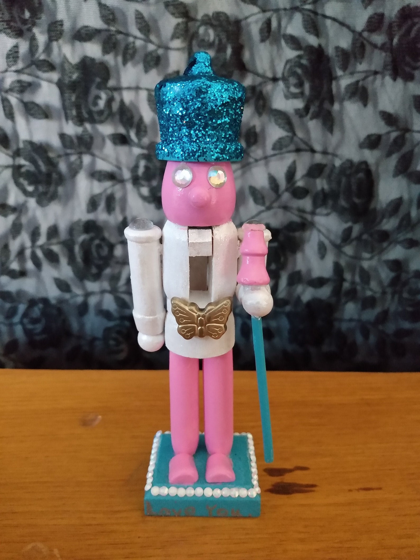Mini Trans Pride Flag Nutcracker Figure Gift Etsy