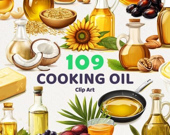 109 Cooking oil Clipart, Oil bottles PNG art for commercial use, Olive oil, Sunflower oil, Butter, Palm oil, No license, Transparent PNG
