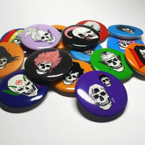 Dragon Ball Z/Super Skull Pins