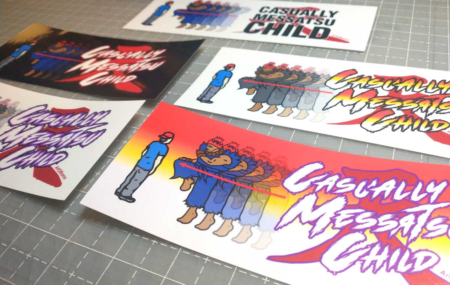 Casually Messatsu Child Gouki Akuma Bumper Sticker - Etsy