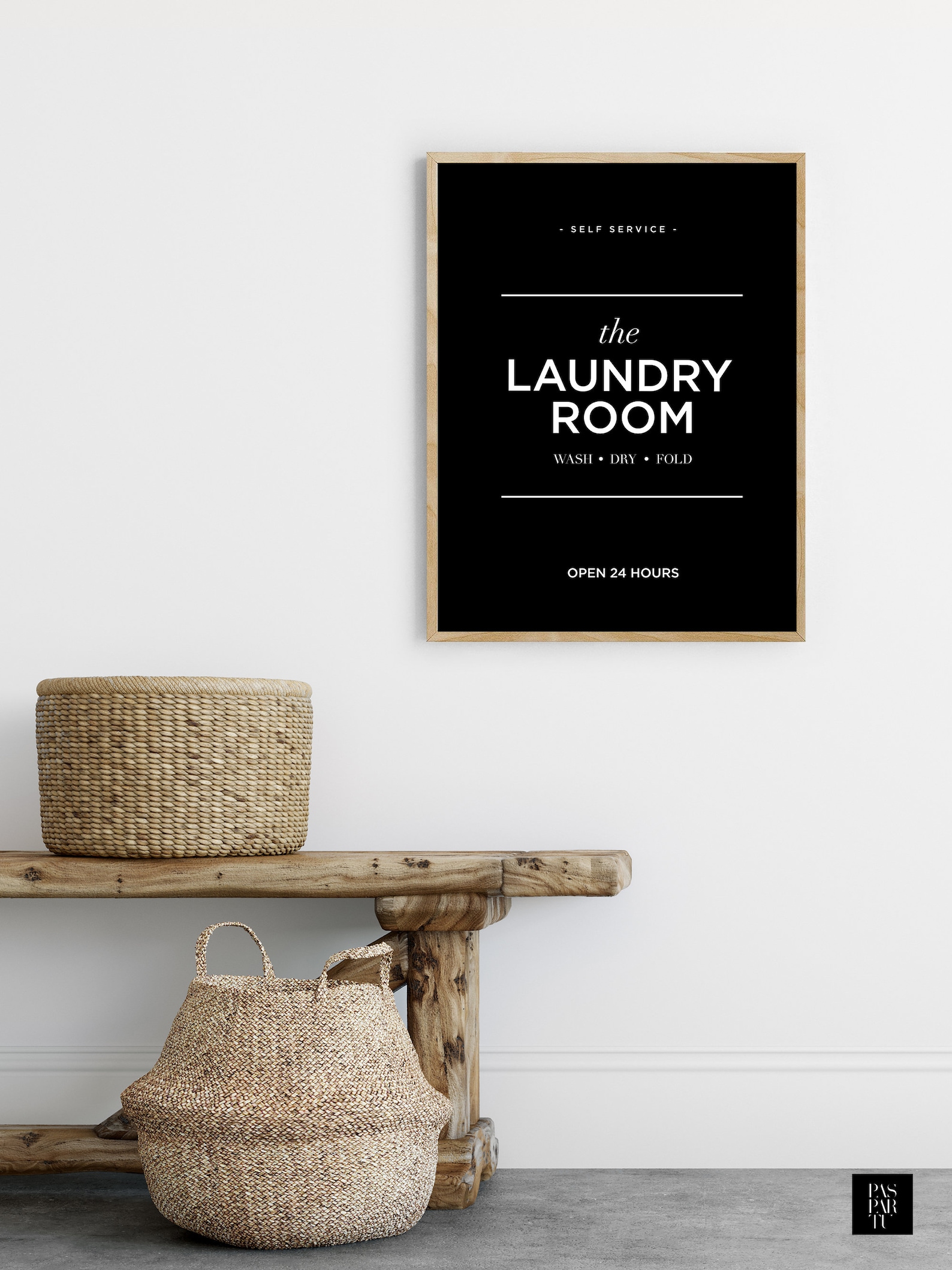 Modern Laundry Prints Laundry Room Wall Decor Laundry Wall Art | Etsy