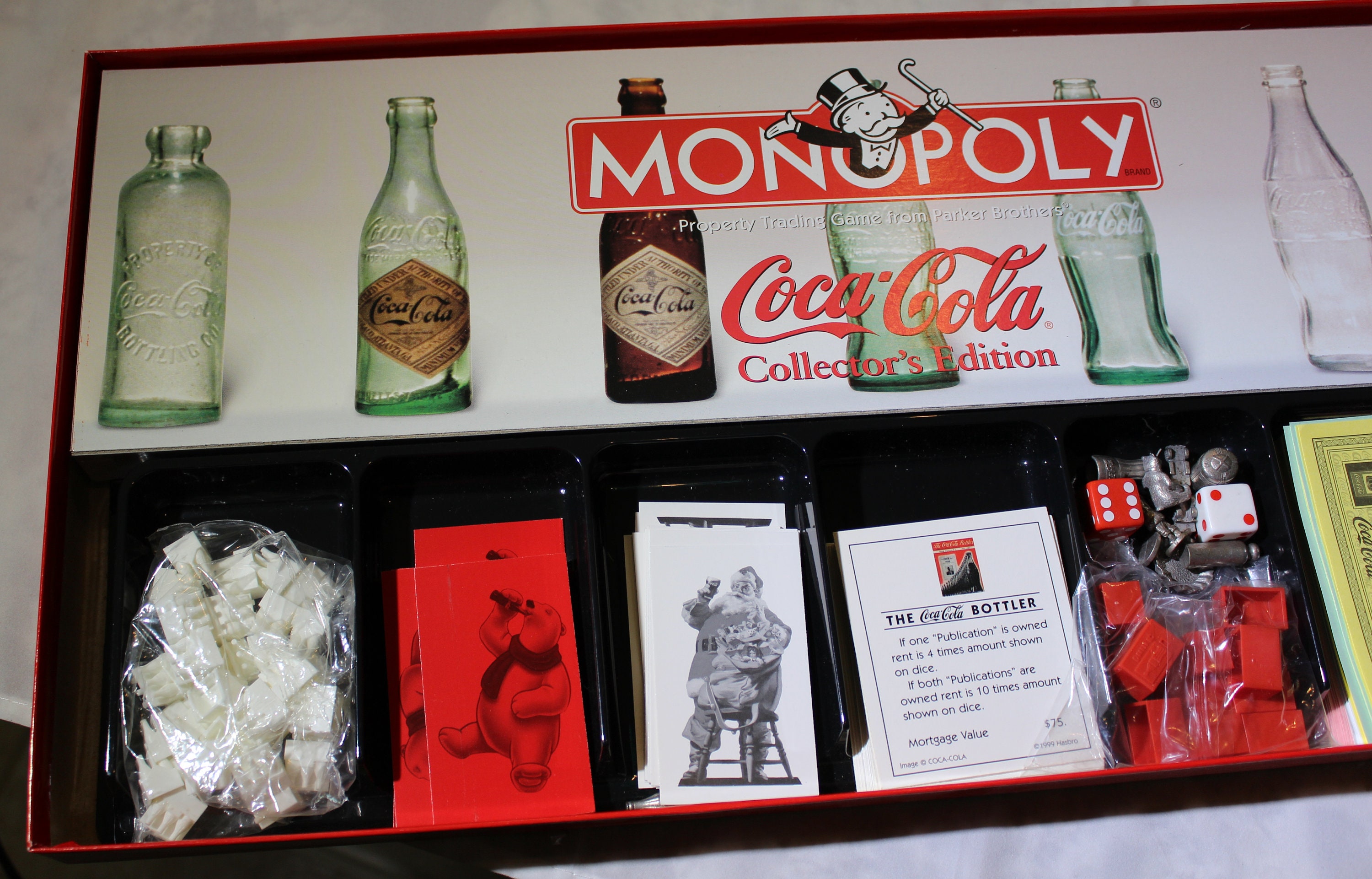Vintage Coca Cola Monopoly Collector's Edition From 1999 - Etsy Canada