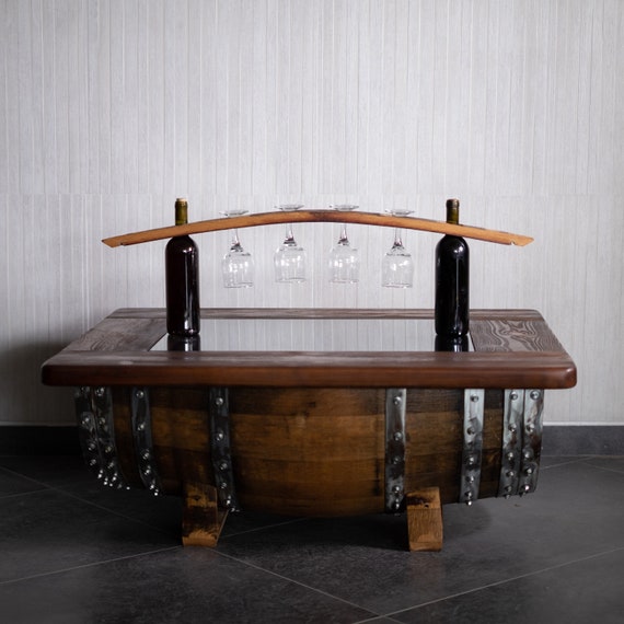 Wine barrel furniture near me deals
