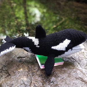 PATTERN ONLY Orca Killer Whale Sea Wolf Amigurumi Crochet image 6