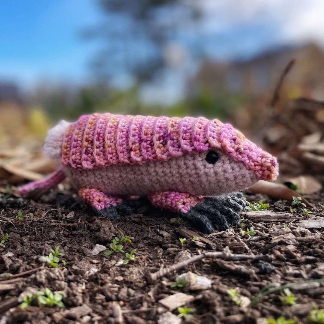 パターンのみ ピンクの妖精アルマジロ編みぐるみ - Etsy 日本