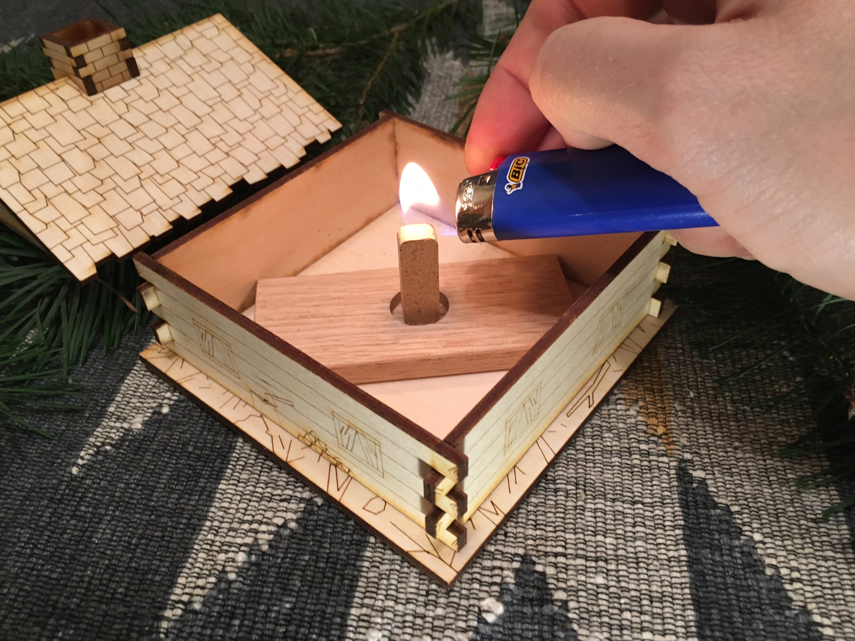 Cabin Incense Burner Etsy UK