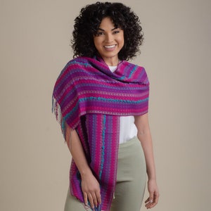 Baby Alpaca Silk Scarf: Warm Winter Layering