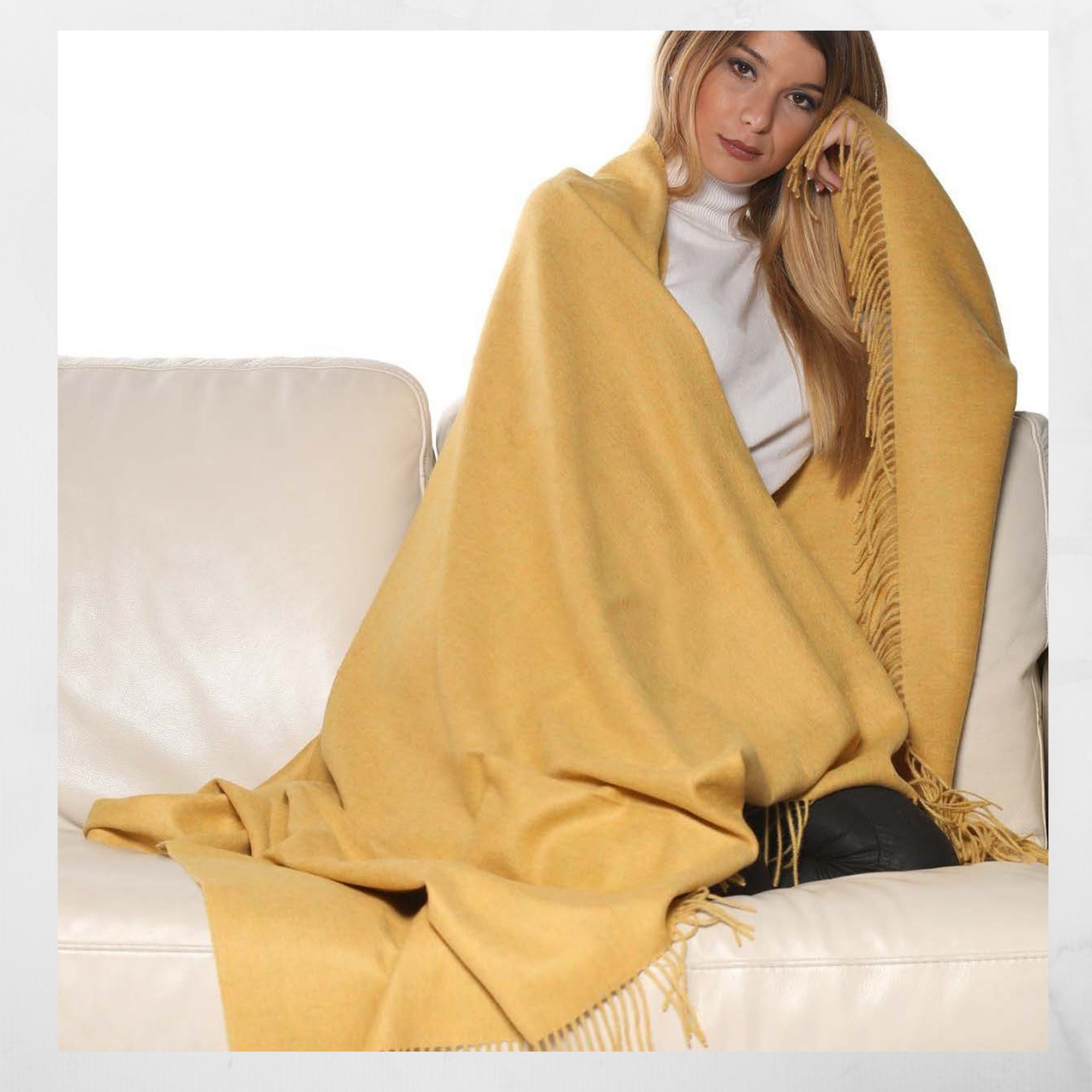 100 Baby Alpaca Wool Blanket/ Throw Blanket/ Sofa Blanket Etsy Canada