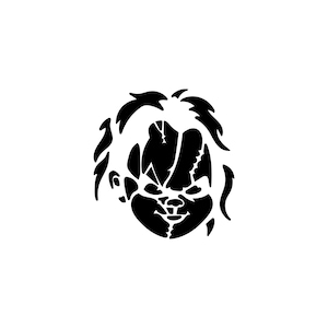 Chucky Decal – Horror | Movie | Custom Sticker | Die Cut | Laptop | Waterbottle | Bumper | Window