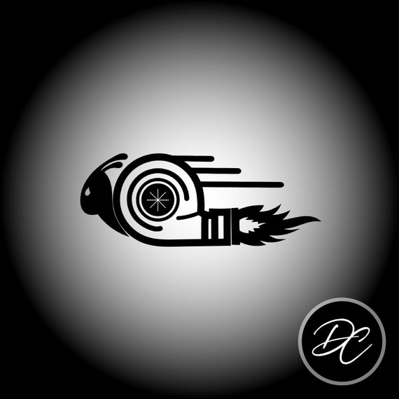 Turbo Snail Decal JDM KDM EURO Car Window Decal Laptop Decal Vinyl Decal