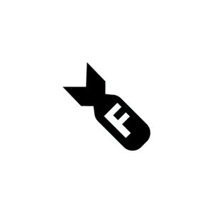 F-Bomb – Custom Sticker | Die Cut | Laptop | Waterbottle | Bumper | Window