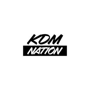 Decalcomania KDM Nation – Adesivo personalizzato / Fustellato / Laptop / Borraccia / Paraurti / Finestra