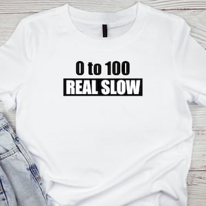 0-100 Camiseta Real Slow – JDM / KDM / EURO / Ropa / Ropa / Manga corta / Camiseta