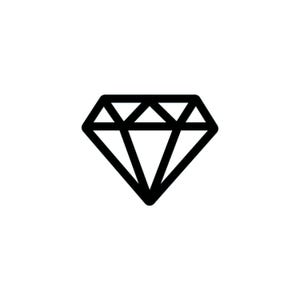 Calcomanía de diamante: calcomanía personalizada, troquelada, para laptop, botella de agua, parachoques y ventana.