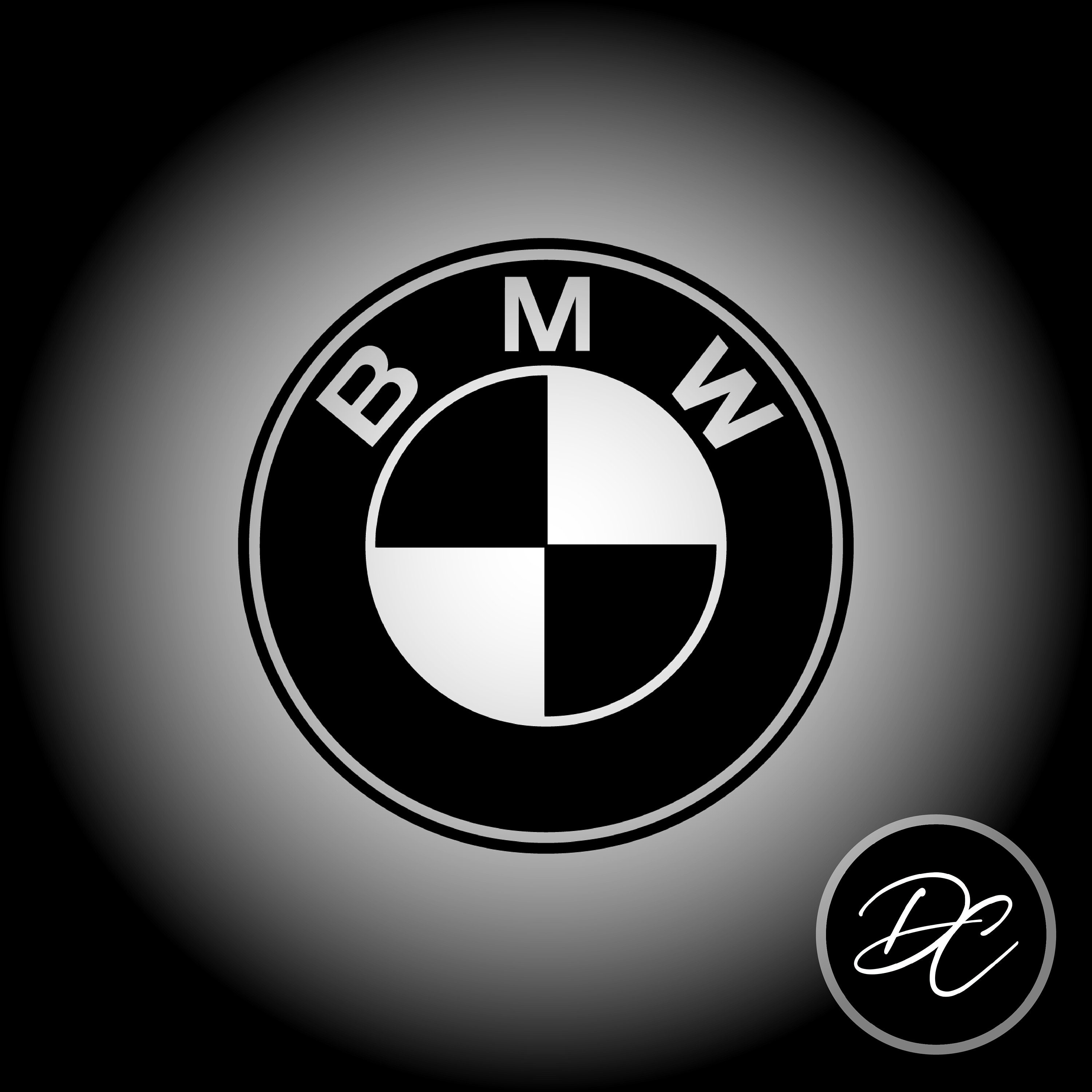 BMW Aufkleber Deutschland/EURO Auto Fensterdecal Laptop Aufkleber