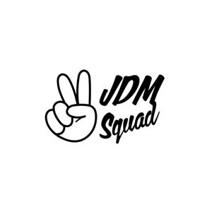 JDM Squad Decal – Custom Sticker | Die Cut | Laptop | Waterbottle | Bumper | Window
