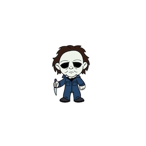 Michael Myers Decal – Movie | Horror | Custom Sticker | Die Cut | Laptop | Waterbottle | Bumper | Window