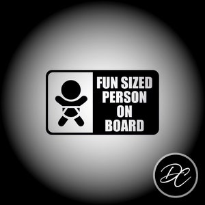 Sticker "Personne à bord" de taille amusante – Pokémon/Jeu vidéo/Cartes | Sticker vitre de voiture | Sticker pour ordinateur portable | Décalcomanie en vinyle