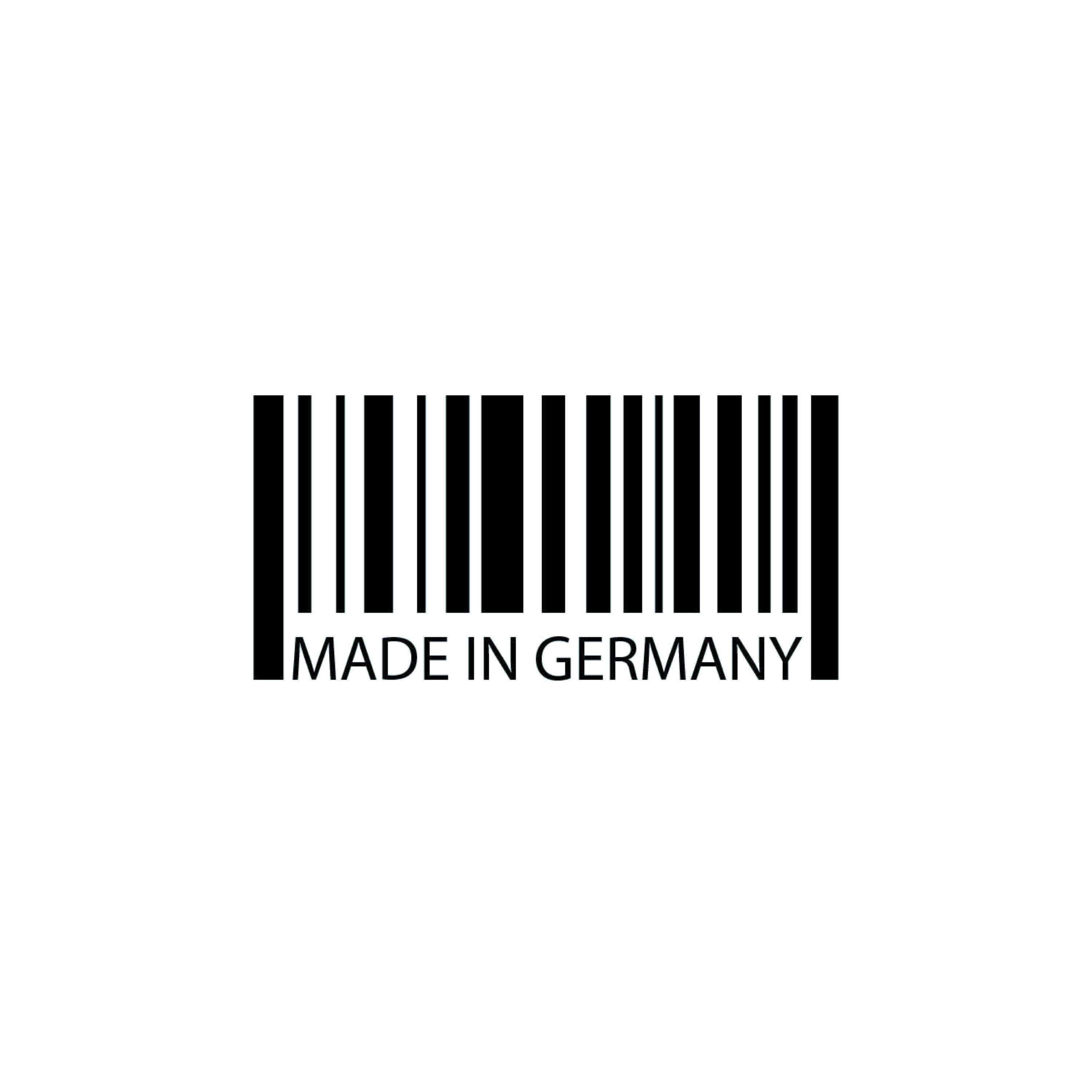 Made In Germany Decal – Europe | Custom Sticker | Die Cut | Laptop | Waterbottle | Bumper | Window