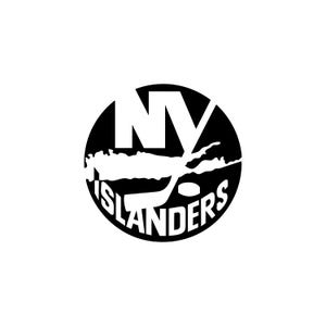 NY Islanders Decal – Hockey | Sports | Custom Sticker | Die Cut | Laptop | Waterbottle | Bumper | Window