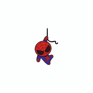 Calcomanía de Spider-Man: personalizada, troquelada, para portátil, botella de agua, parachoques y ventana.