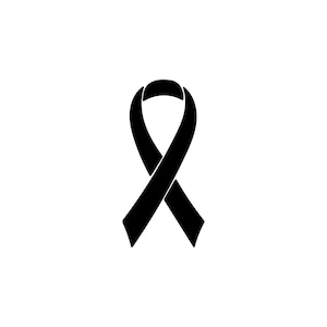 Calcomanía de lazo contra el cáncer: personalizada, troquelada, para portátil, botella de agua, parachoques y ventana.