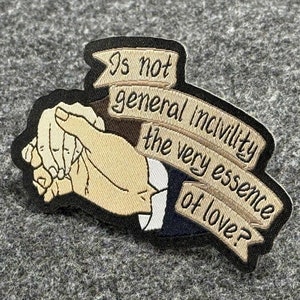 Of Love - Pride and Prejudice - Woven Patches