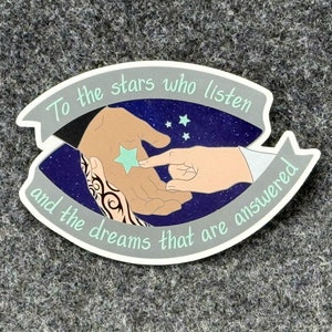 To the Stars - Die Cut Sticker