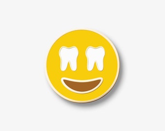 Teeth Eyes Pin
